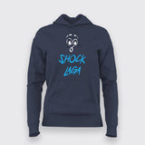 SHOCK LAGA Hindi  Funny T-Shirt For Women