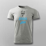 SHOCK LAGA Hindi Funny T-shirt For Men