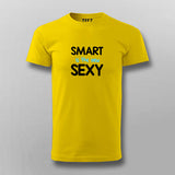 SMART IS THE NEW SEXY Funny T-shirt For Men Online India