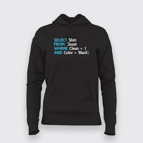 SQL Programmers Funny Hoodies For Women Online India