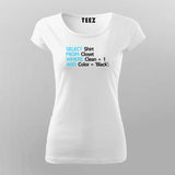 SQL Programmers Funny  T-Shirt For Women