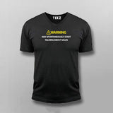 WARNING! MAY SPONTANEOUSLY START TALKING ABOUT SALES T-shirt For Men