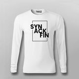 SYNACKFIN Logo T-shirt For Men