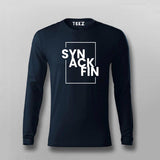 SYNACKFIN Logo T-shirt For Men