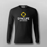 SYNCLIFE Not Devices Programmers T-shirt For Men