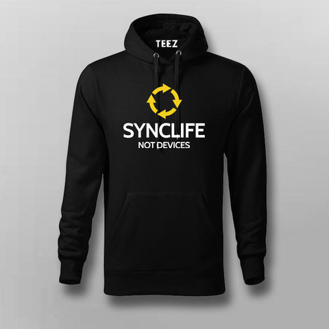 SYNCLIFE Not Devices Programmers Hoodies For Men Online India