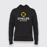 SYNCLIFE Not Devices Programmers Hoodie For Women Online India