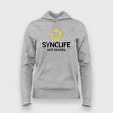SYNCLIFE Not Devices Programmers Hoodies For Women