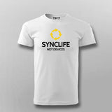 SYNCLIFE Not Devices Programmers T-shirt For Men Online Teez
