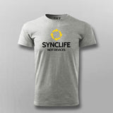 SYNCLIFE Not Devices Programmers T-shirt For Men