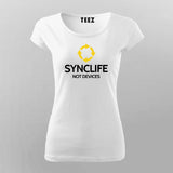 SYNCLIFE Not Devices Programmers T-Shirt For Women Online Teez