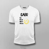 Sabr Ka Phal Mein Houn Funny T-shirt For Men
