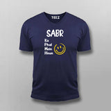 Sabr Ka Phal Mein Houn Funny T-shirt For Men
