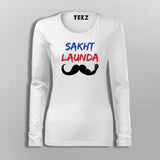 Sakht Launda Fullsleeve T-Shirt For Women Online