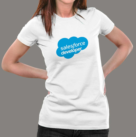 Salesforce Developer T-Shirt For Women Online India