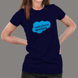 Salesforce Developer T-Shirt For Women India