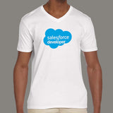 Salesforce Developer V-Neck T-Shirt For Men Online
