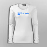 Sap S/4 Hana Fullsleeve T-Shirt For Women Online India