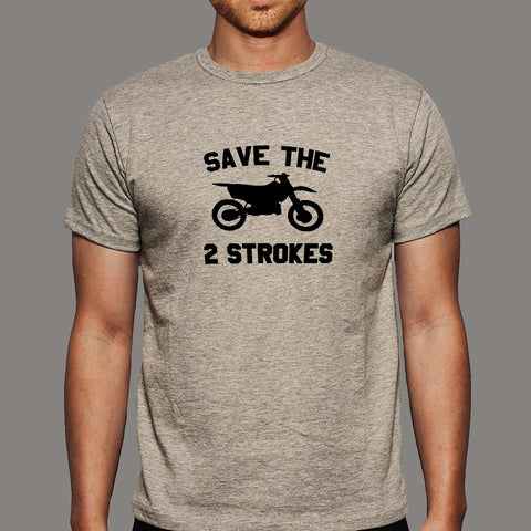 Save The Two Strokes T-Shirt For Men Online India