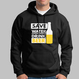 Save Water Drink Beer T-Shirt For Men