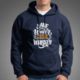 Save Water Drink Whiskey Men's Drinking T-Shirt
