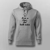 Save A Tree Use Both Sides Funny Hoodies For Men