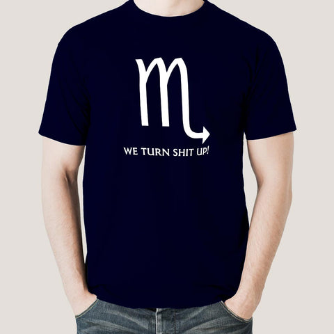 Scorpio Zodiac Sign T Shirt Intense Mysterious Men s Tee
