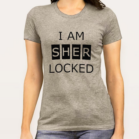 Copy of Buy This i'm sherlocked- sherlock fan Summer Offer T-Shirt For Women (JULY) For Prepaid