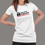 Security Engineer T-Shirt For Women Online India