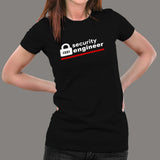 Security Engineer T-Shirt For Women India