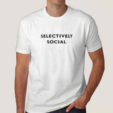 Selectively Social Men's T-shirt