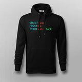 Select Success From Life Where Work ='Hard'; SQL Programming T-shirts For Men