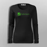 Selenium Framework T-Shirt For Women