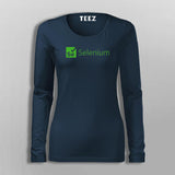 Selenium Framework T-Shirt For Women