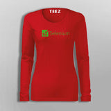 Selenium Framework T-Shirt For Women