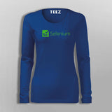 Selenium Framework T-Shirt For Women