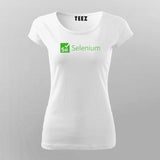 Selenium Framework T-Shirt For Women Online India