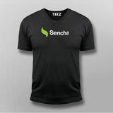 Sencha V Neck T-Shirt For Men India