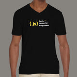 Senior JavaScript Programmer Men's Tee - Code Master