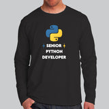 Senior Python Developer Men’s Profession T-Shirt