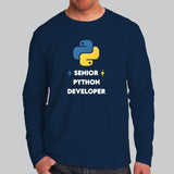 Senior Python Developer Men’s Profession T-Shirt