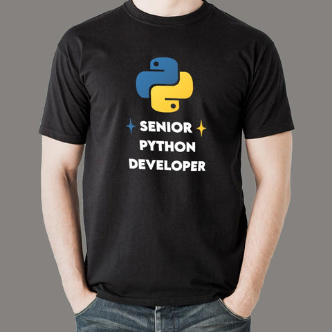Senior Python Developer Men’s Profession T-Shirt Online India