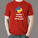 Senior Python Developer Men’s Profession T-Shirt