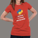 Senior Python Developer Women’s Profession T-Shirt