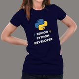 Senior Python Developer Women’s Profession T-Shirt