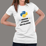 Senior Python Developer Women’s Profession T-Shirt Online India