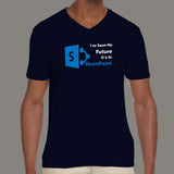 SharePoint Future V-Neck T-Shirt For Men India