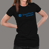 Sharepoint Developer T-Shirt For Women Online