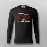 She's Beauty She's Grace She'll Kick You In The Face T-shirt For Men