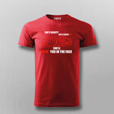 She's Beauty She's Grace She'll Kick You In The Face T-shirt For Men